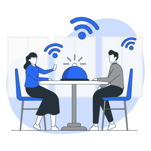 restaurant wifi services in London header image